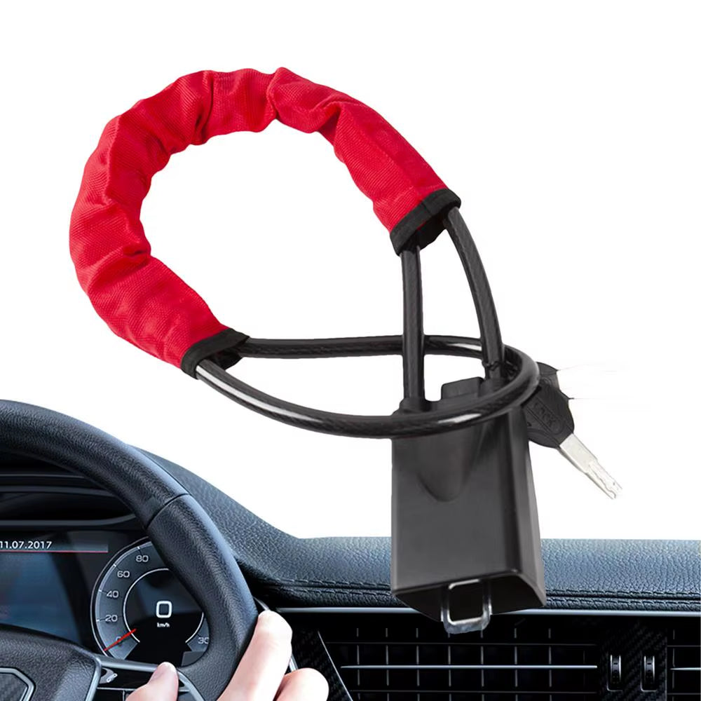 Car Steering Wheel Lock Car Steering Wheel Lock anti Theft Steering Wheel Lock Seat Belt Lock for Car Truck Suv