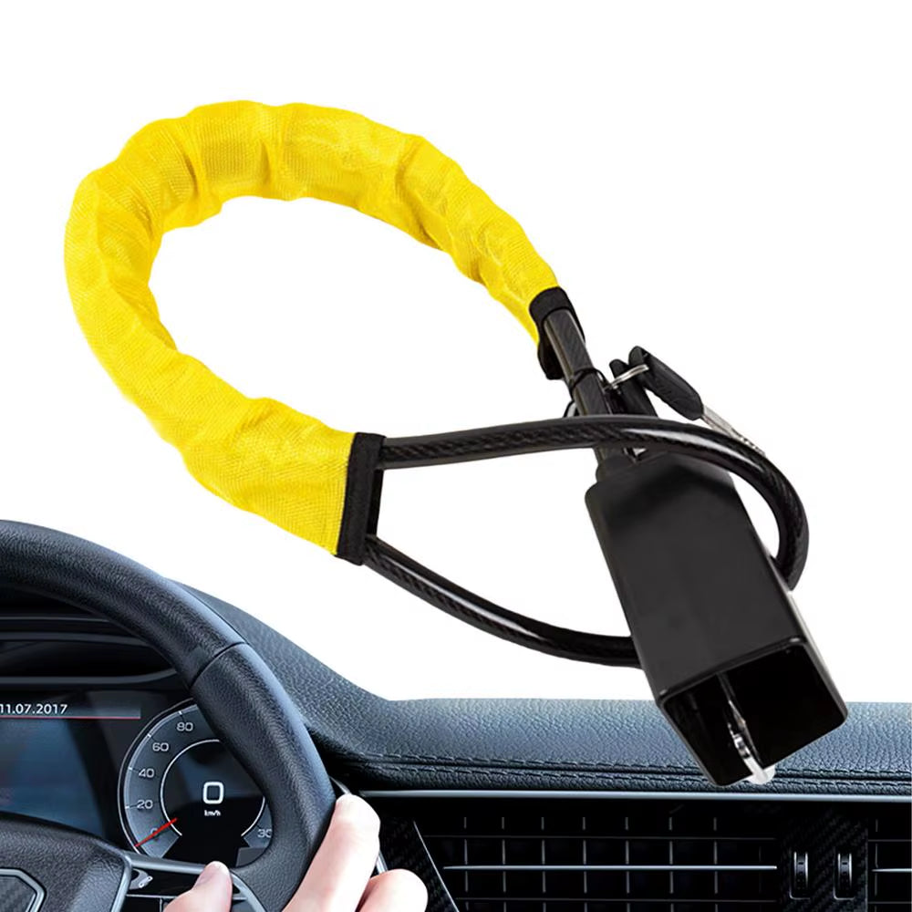 Car Steering Wheel Lock Car Steering Wheel Lock anti Theft Steering Wheel Lock Seat Belt Lock for Car Truck Suv